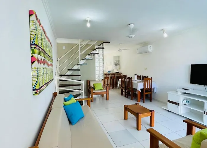 Apartamento 10 - Praia Taperapuã- BA- Próximo ao Axé Moi -até 8 pessoas Porto Seguro